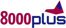 8000plus logo