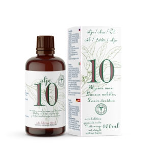 Olje 10 - bottle with box_Background