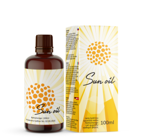 Sun Oil - bottle with box_Background